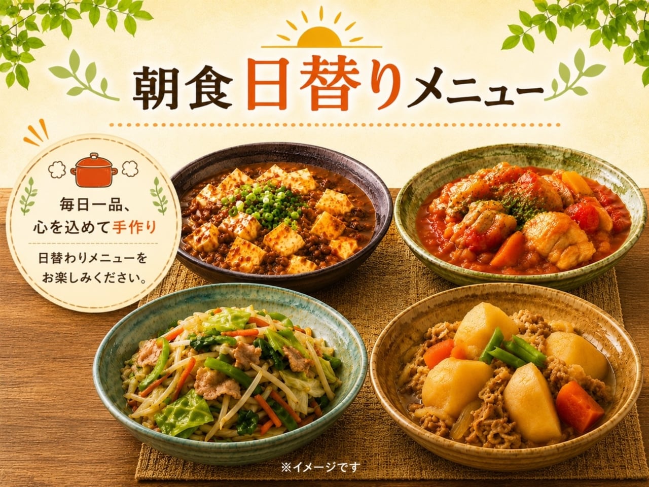 日替わりメニュー
